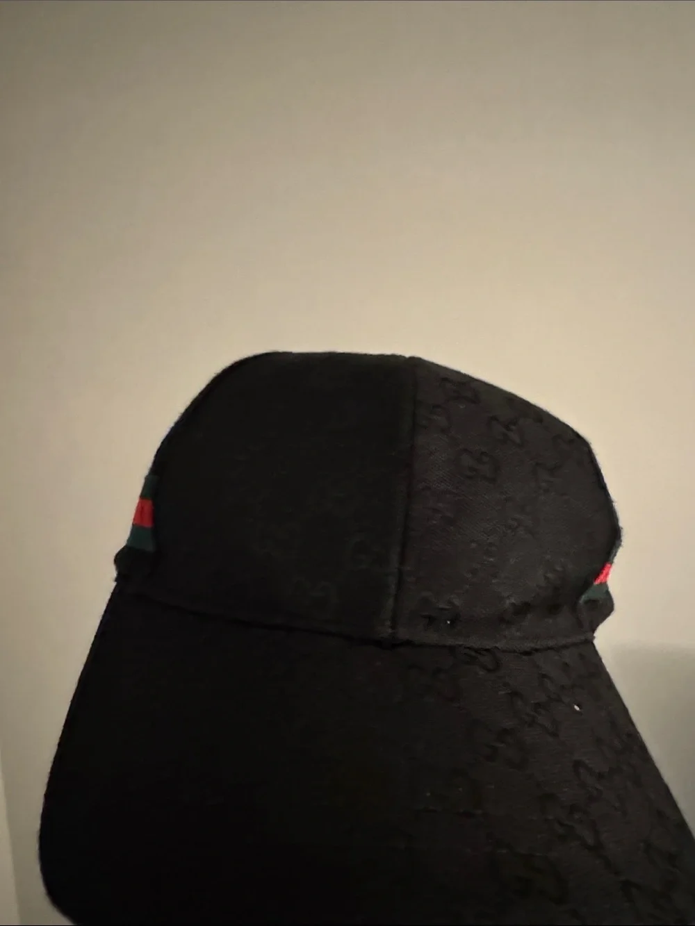 Black Gucci Baseball Cap